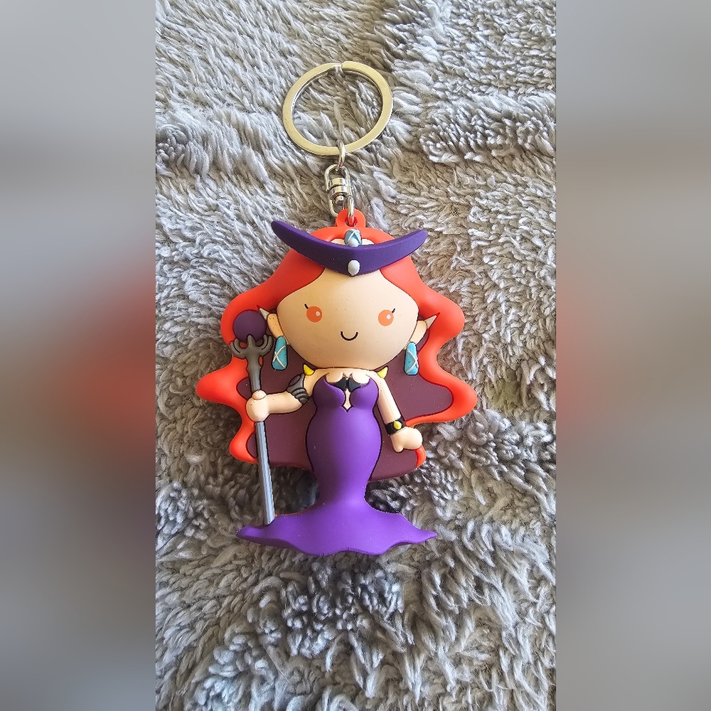 Japanese anime Sailor Moon mini figure keychain Queen Beryl